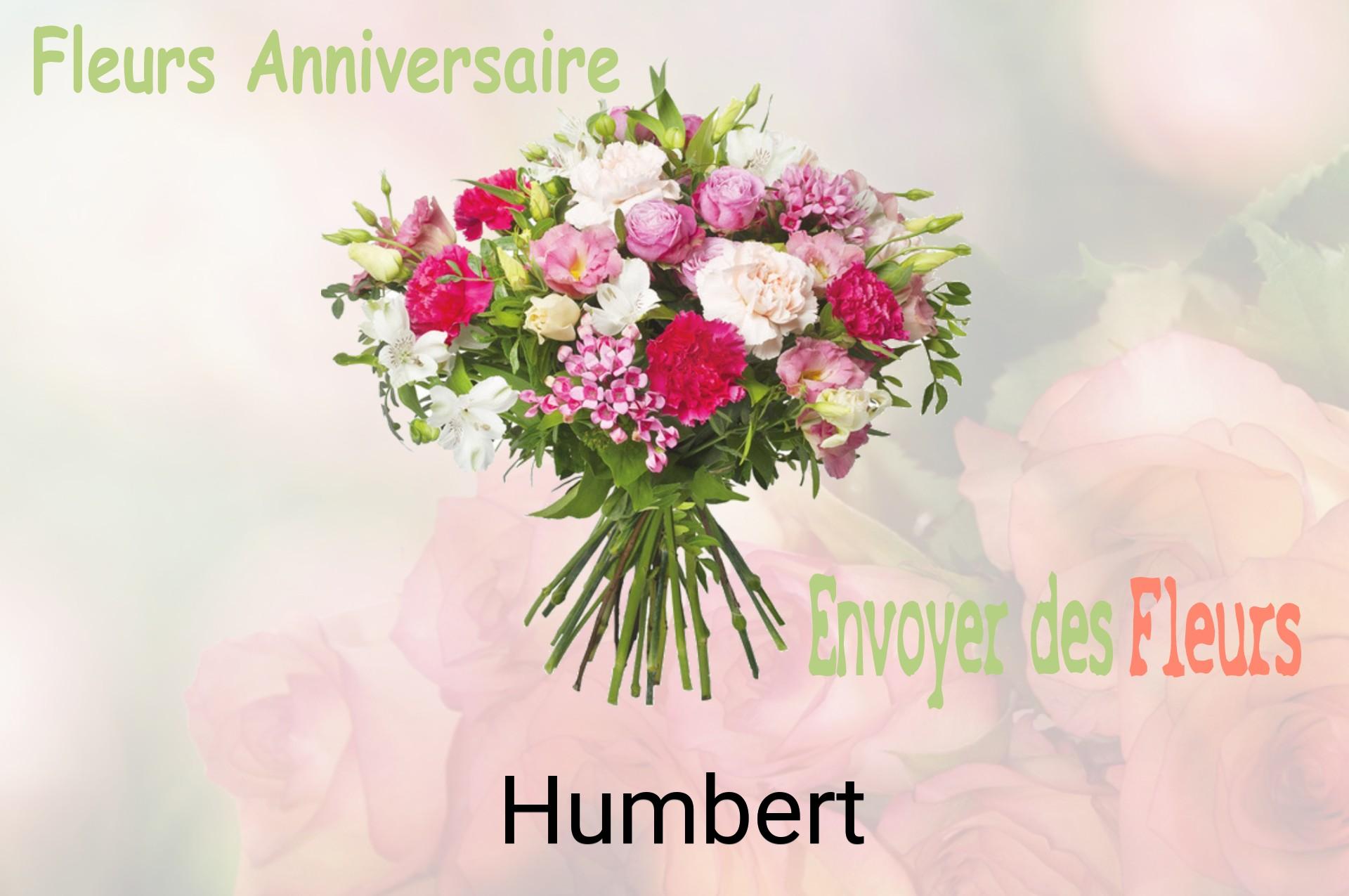 Bouquet de fleurs d’anniversaire livré à Humbert